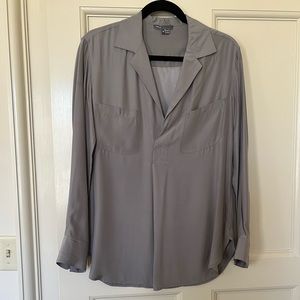 Vince grey blouse